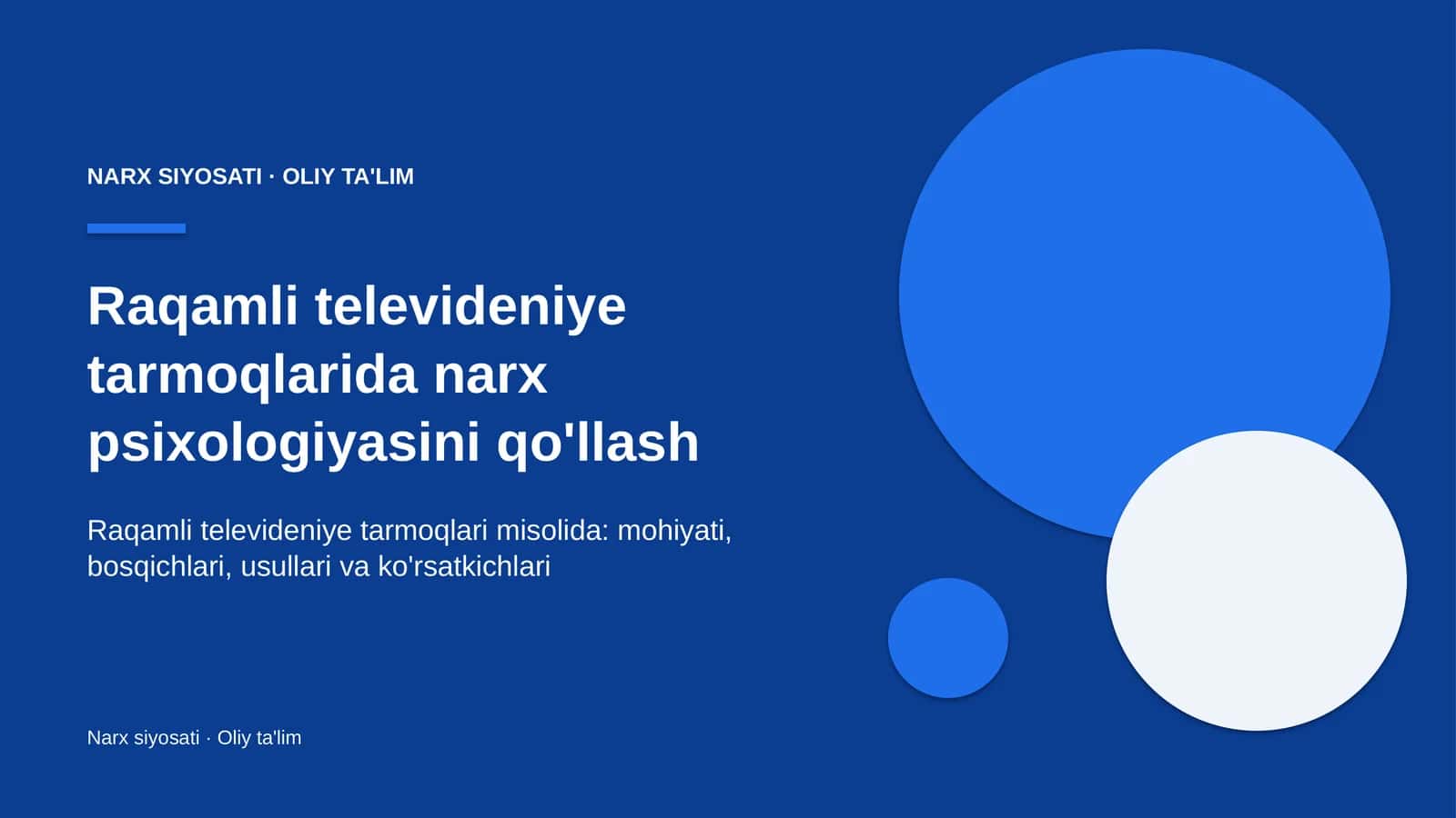 raqamli televideniye tarmoqlarida narx psixologiyasini qo'llash 7187