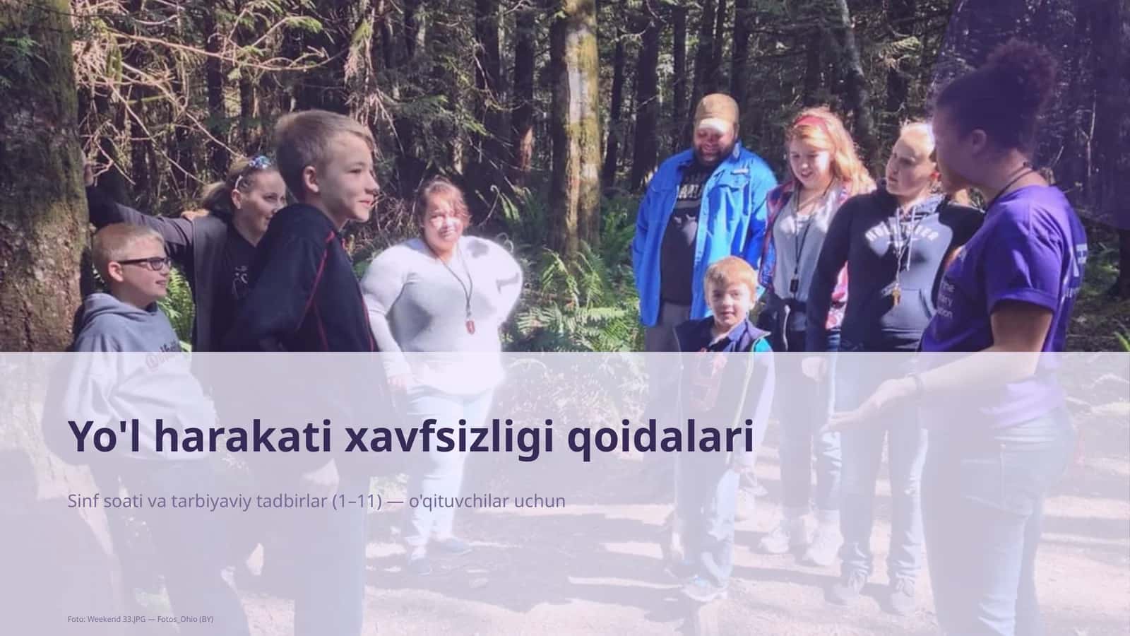 Yo'l harakati xavfsizligi qoidalari