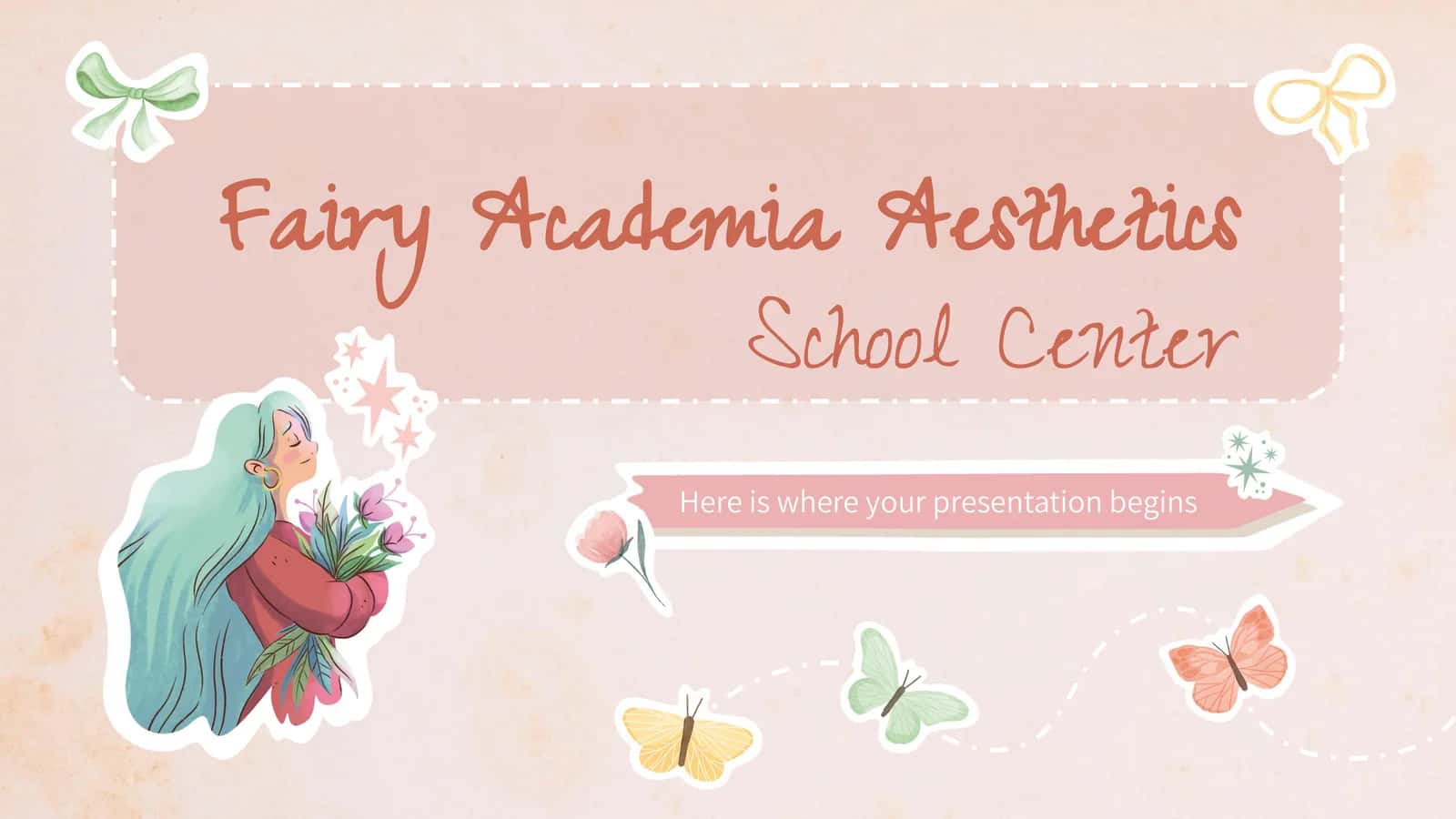 Fairy Academia AestheticsSchool Center