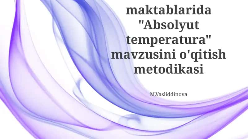 Absolyut temperatura