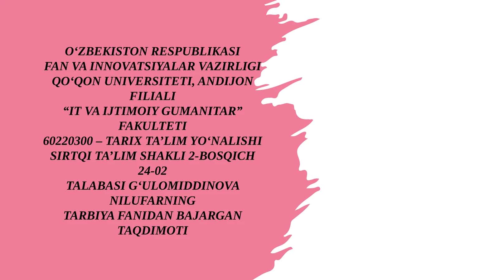 Yoshlarda oʻqituvchilarda vatanparvarlik ruhini shakllantirish 1