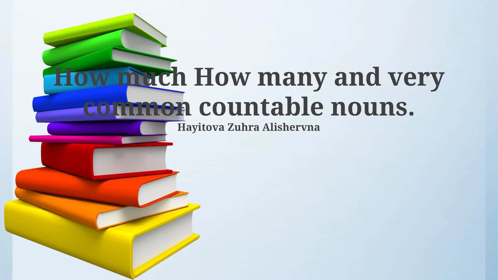 Countable Nouns: Identification and Examples