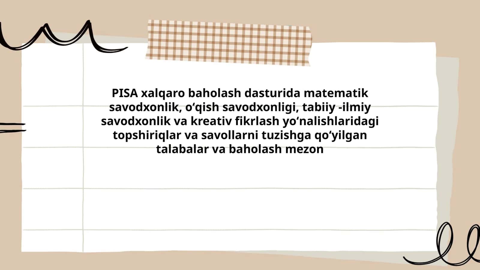 PISA xalqaro baholash dasturi