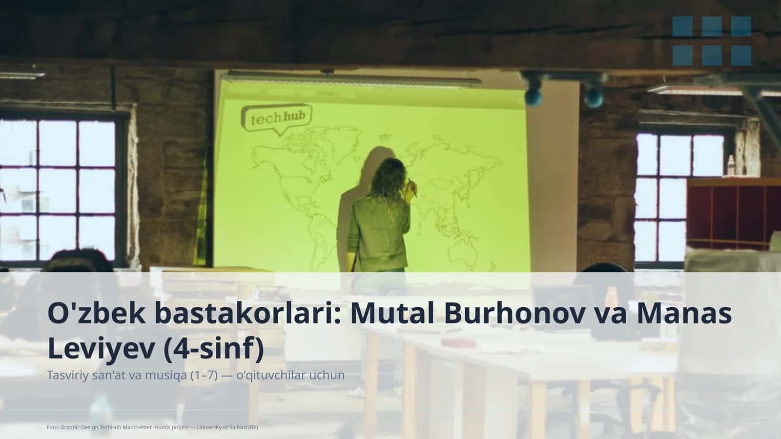Tasviriy san'at va musiqa (1–7) — o'qituvchilar uchun