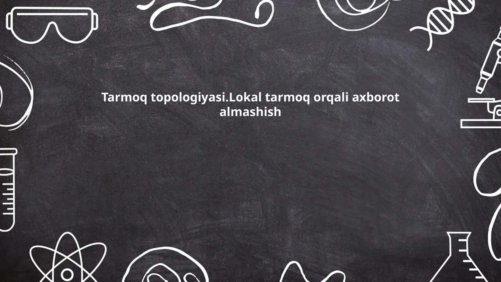 Lokal tarmoq topologiyasi