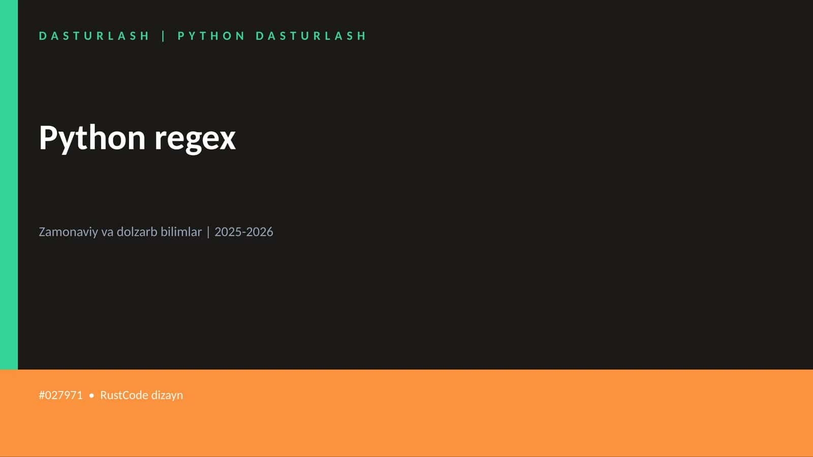 Python regex