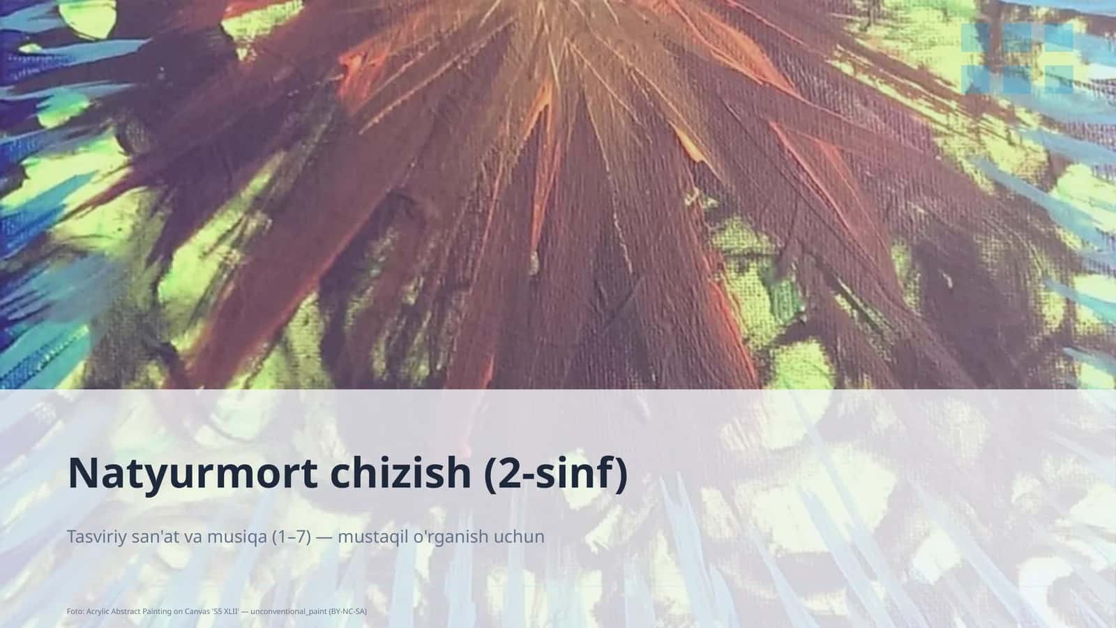 Natyurmort chizish (2-sinf)