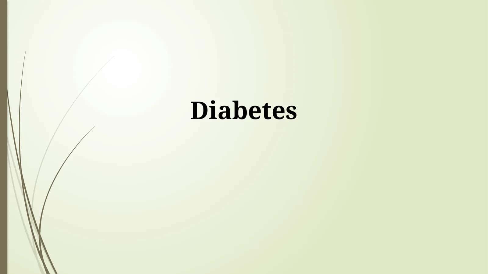 Diabetes
