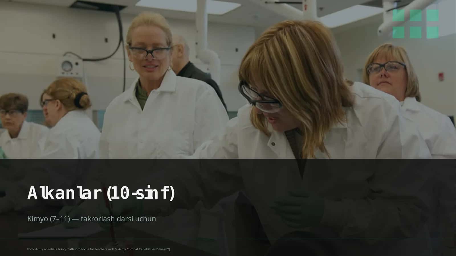 Alkanlar (10-sinf)