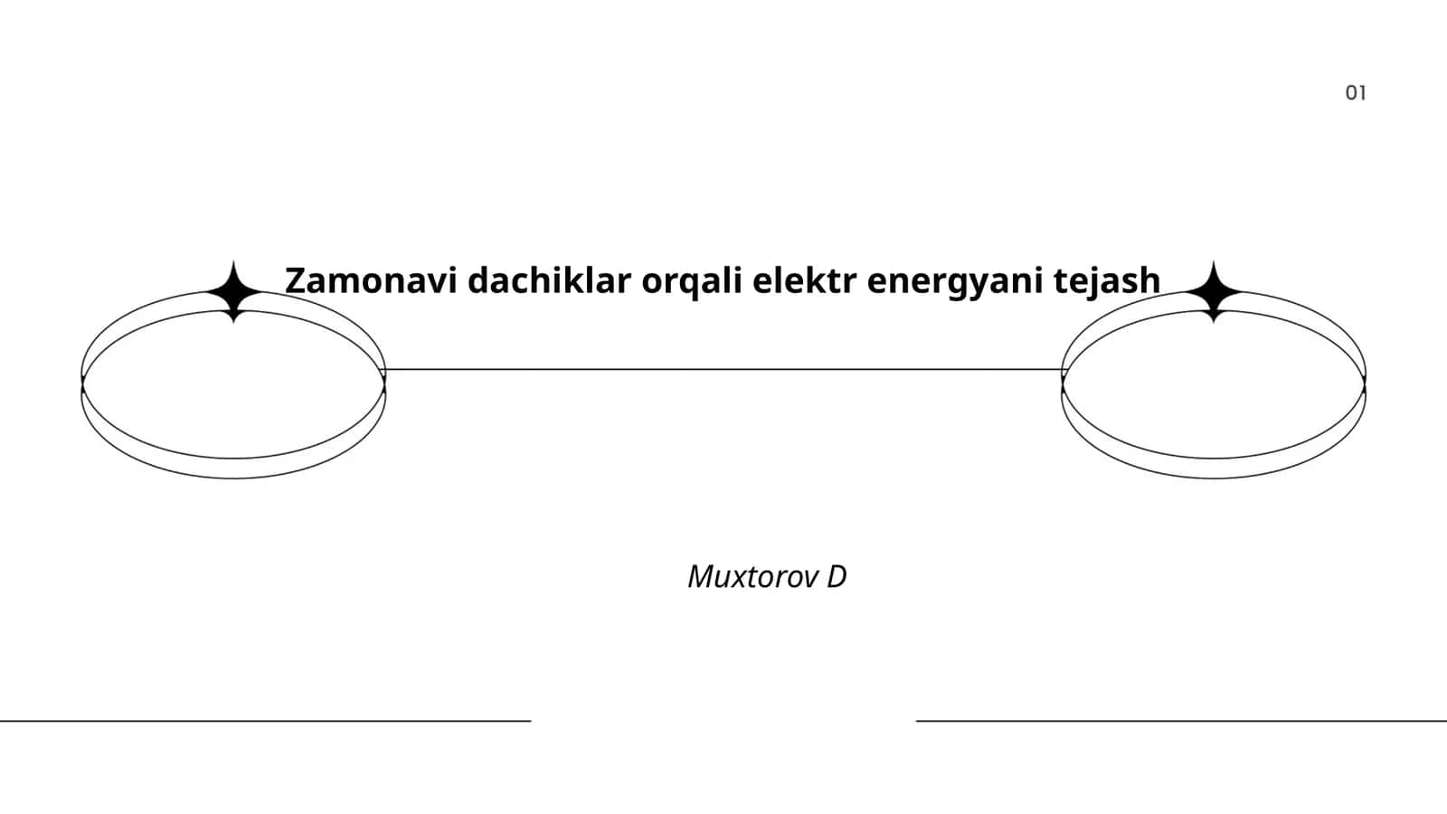 Zamonavi dachiklar orqali elektr energyani tejash