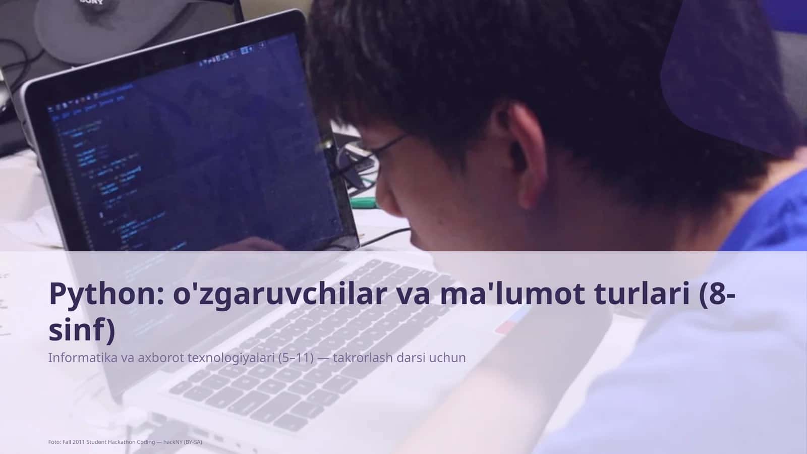 Informatika va axborot texnologiyalari (5–11) — takrorlash darsi uchun