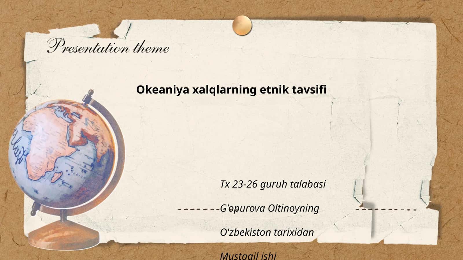 Okeaniya xalqlarning etnik tavsifi