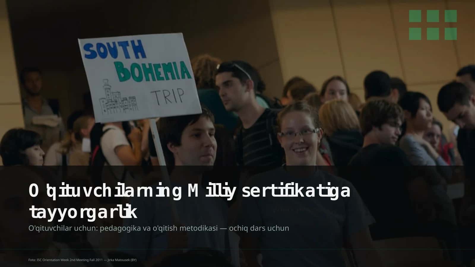 O'qituvchilarning Milliy sertifikatiga tayyorgarlik