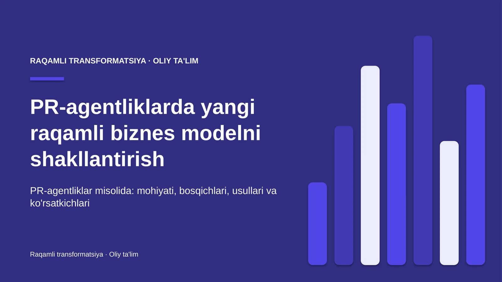 pr agentliklarda yangi raqamli biznes modelni shakllantirish 3168
