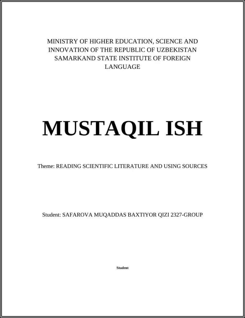 Understanding Scientific Papers