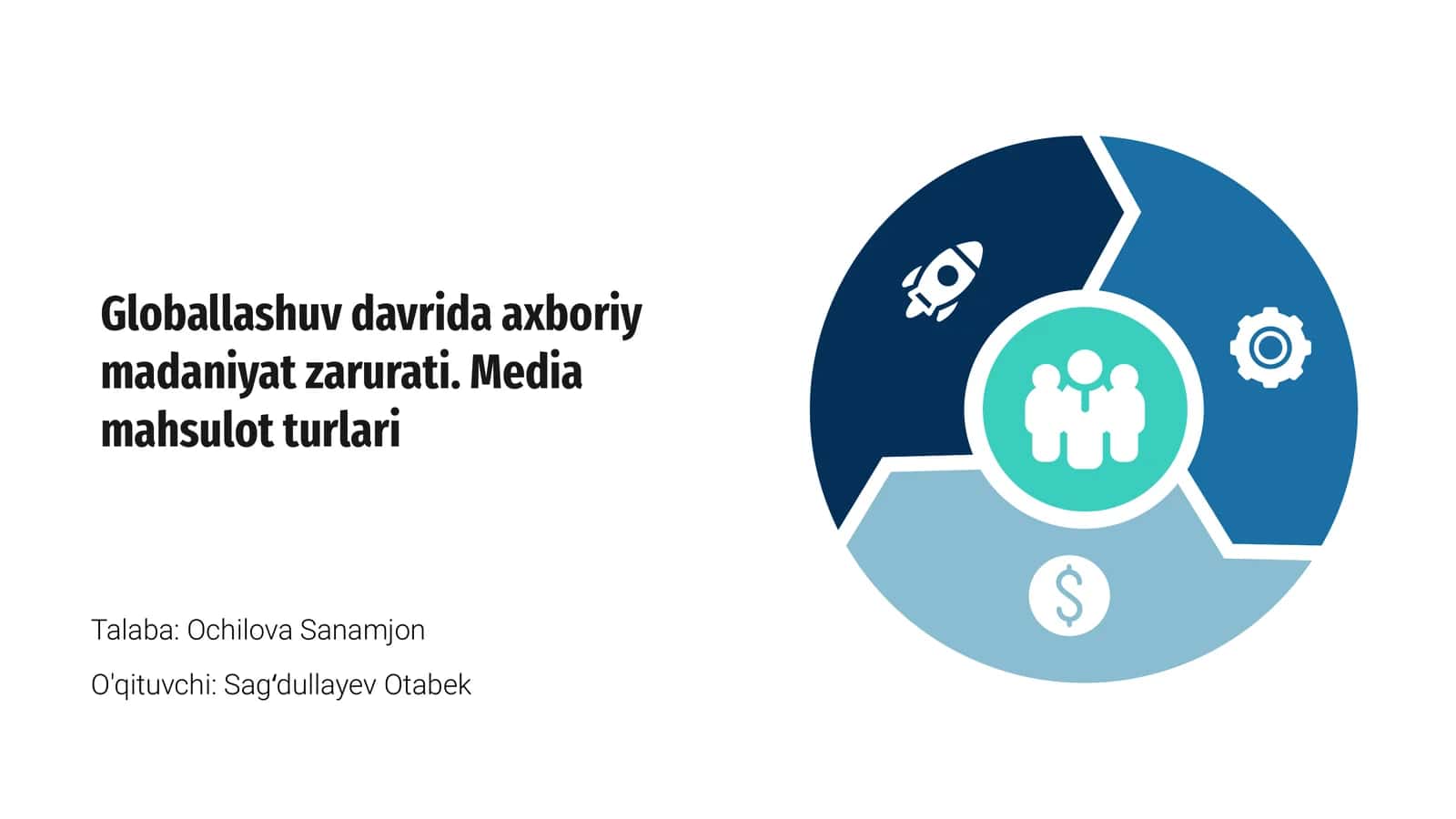 Globallashuv davrida axboriy madaniyat zarurati