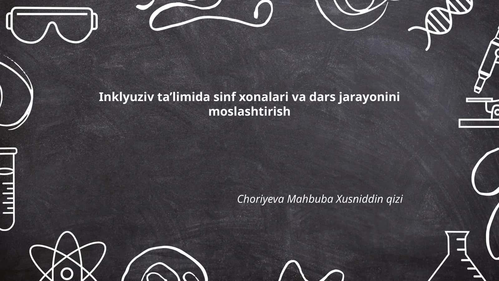 Moslashtirilgan o'quv dasturlari