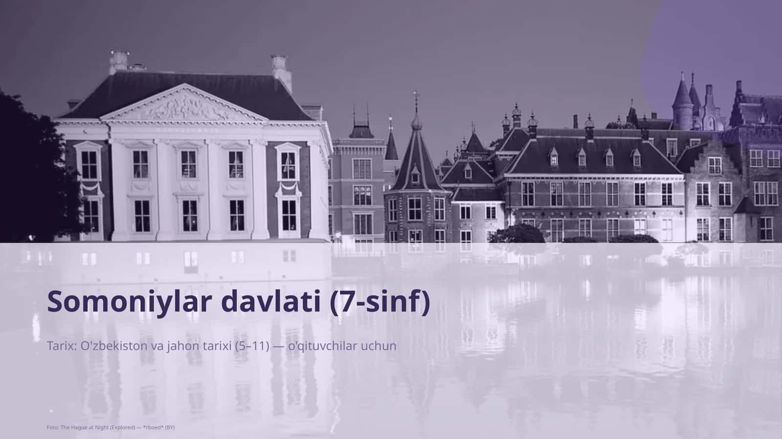 Somoniylar davlati (7-sinf)