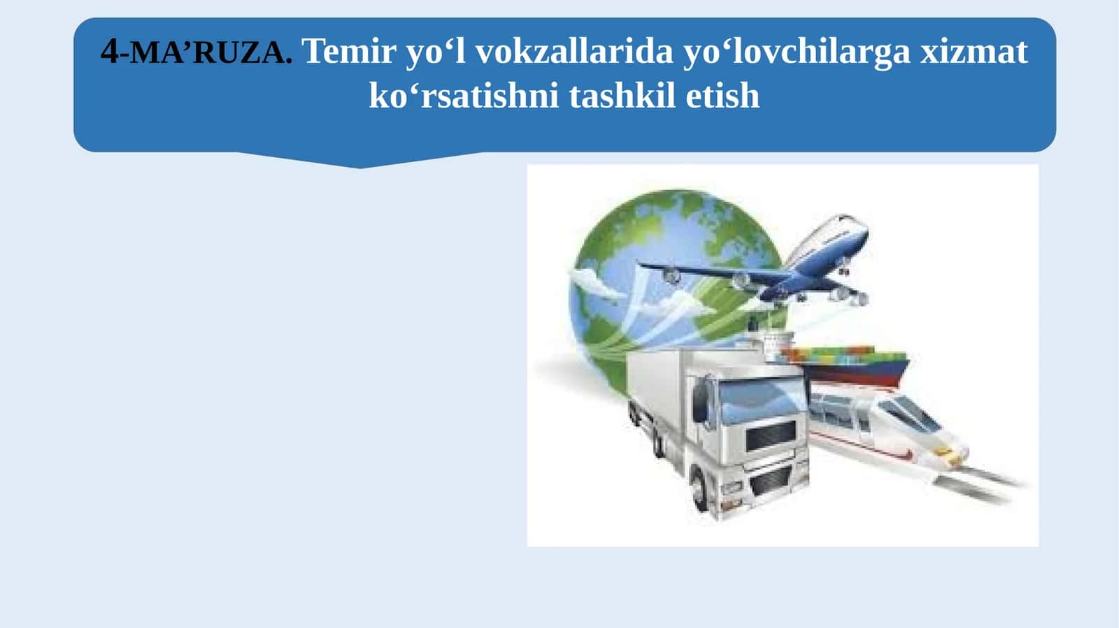 temir yoʻl vakzallarida yoʻlovchilarga xizmat koʻrsatish tashkil etish 1