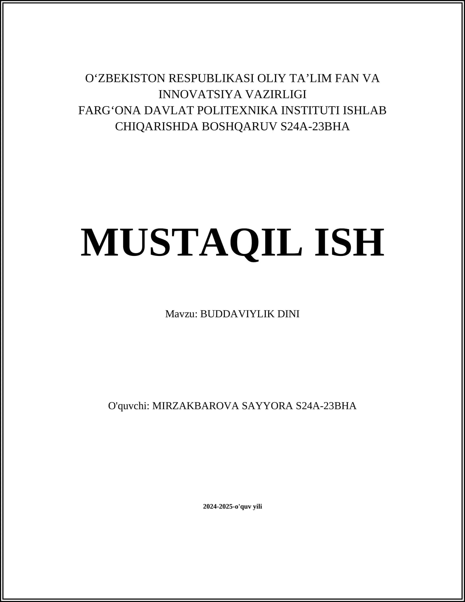 BUDDAVIYLIK DINI