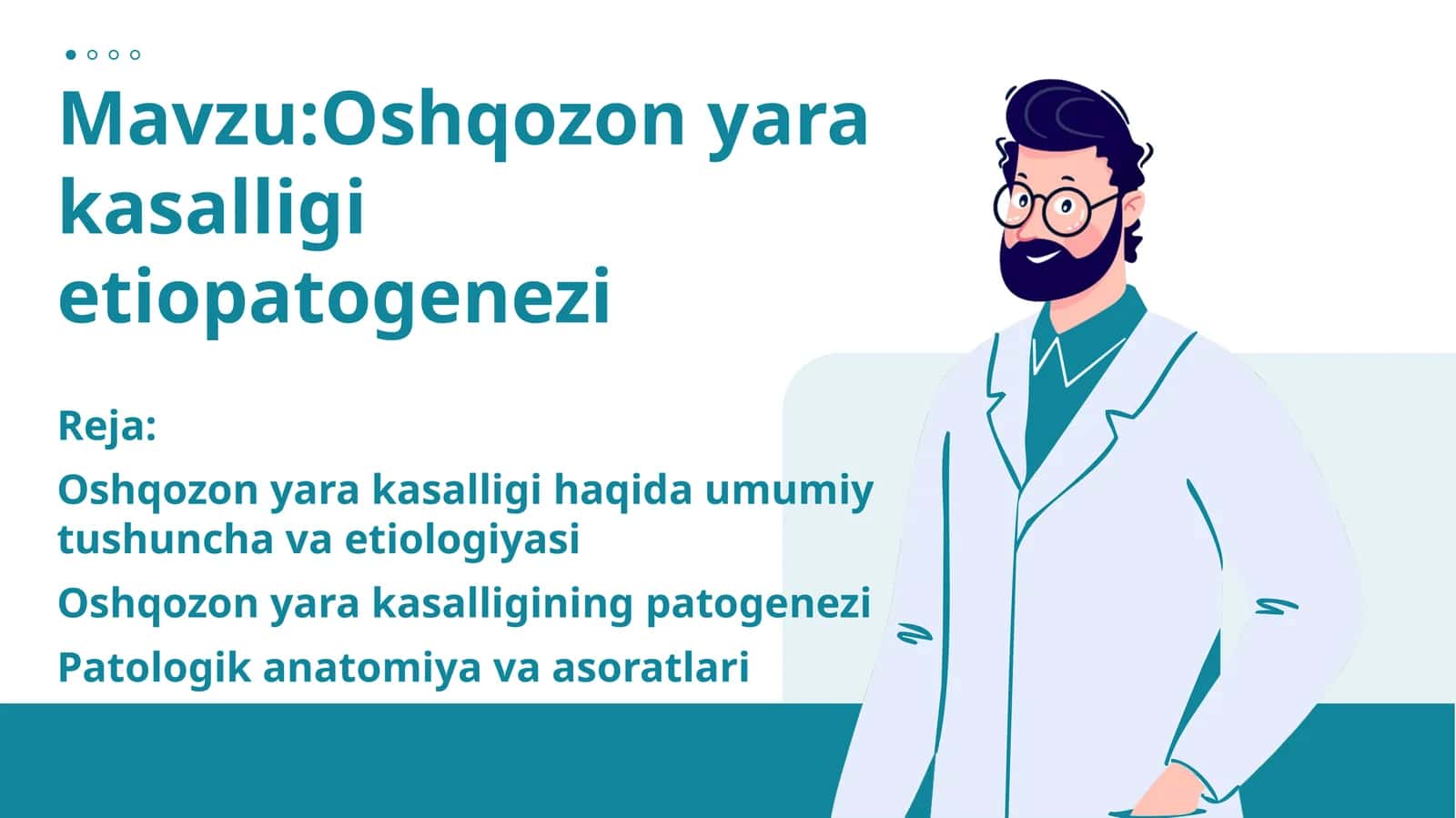 Oshqozon yara kasalligi etiopatogenezi