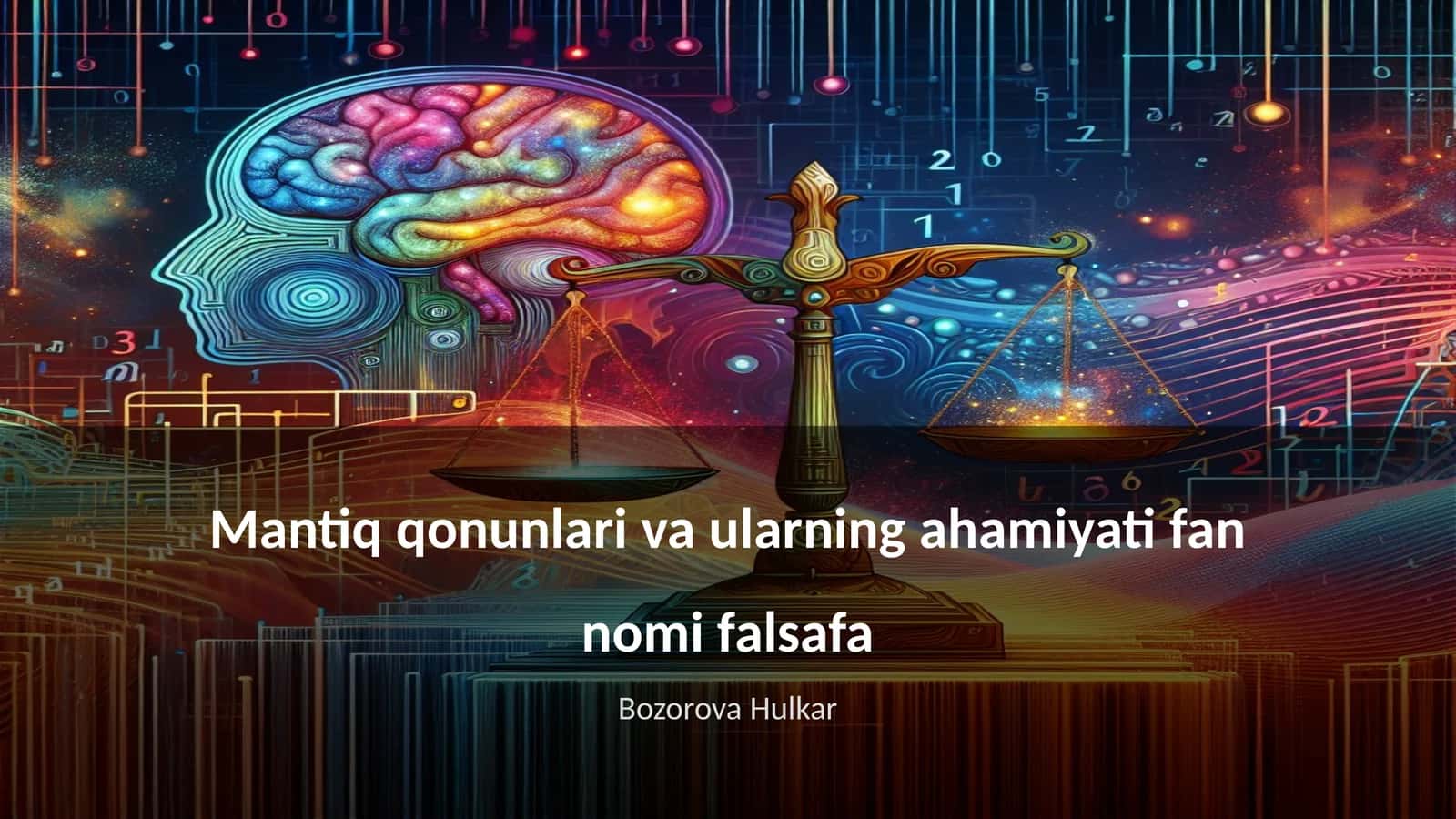 Mantiq qonunlari va ularning ahamiyati