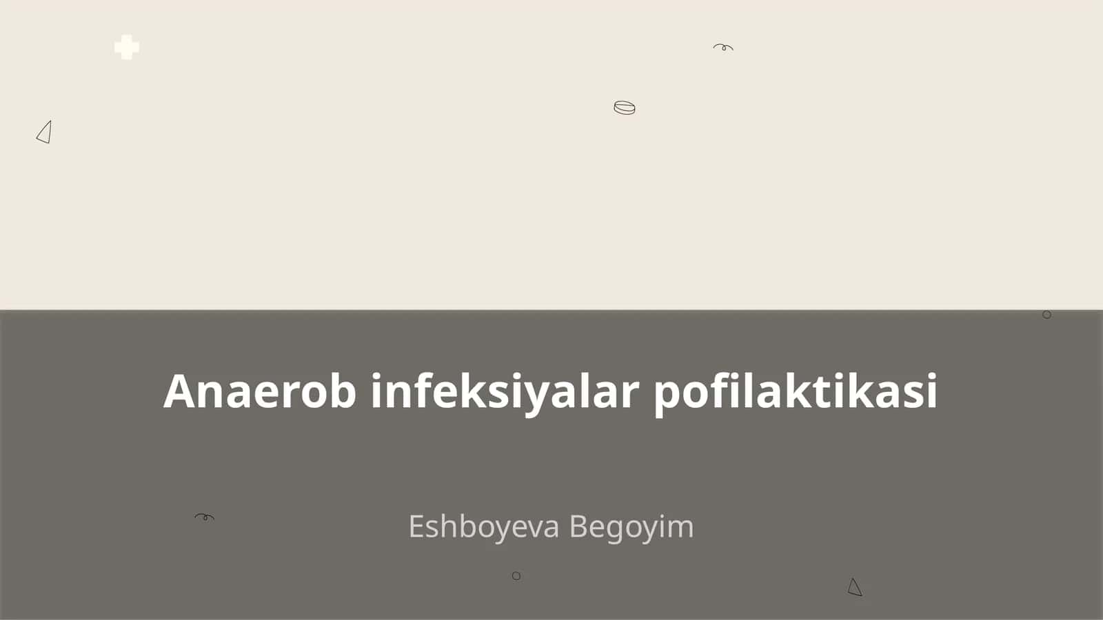 Anaerob infeksiyalar pofilaktikasi