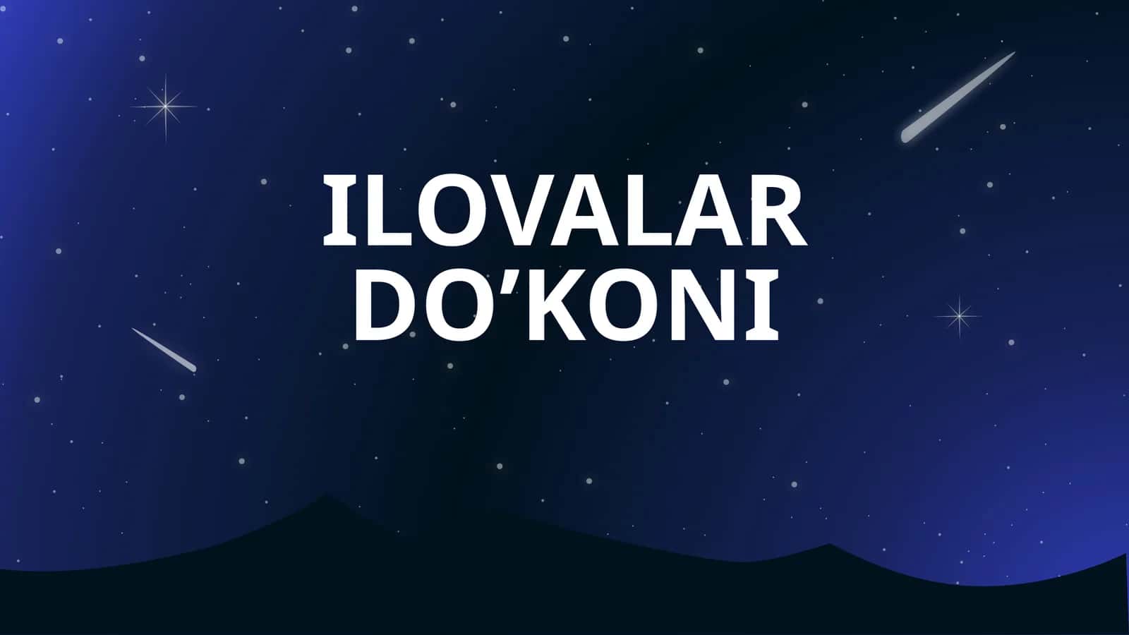 ILOVALAR DO’KONI LOYIHASI