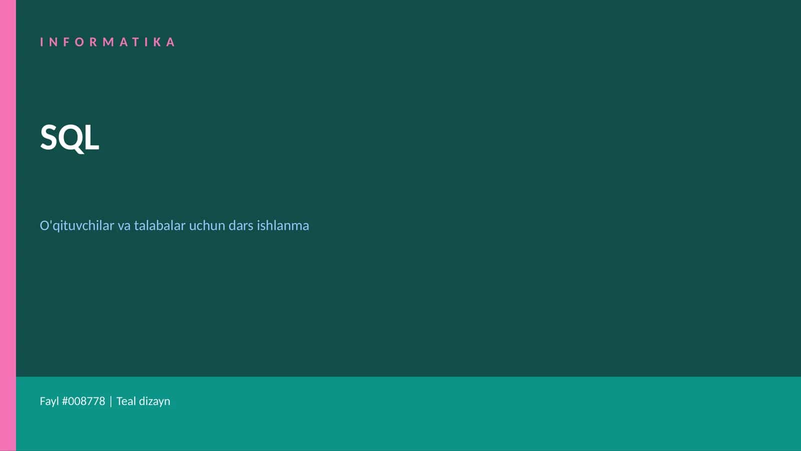 INFORMATIKA