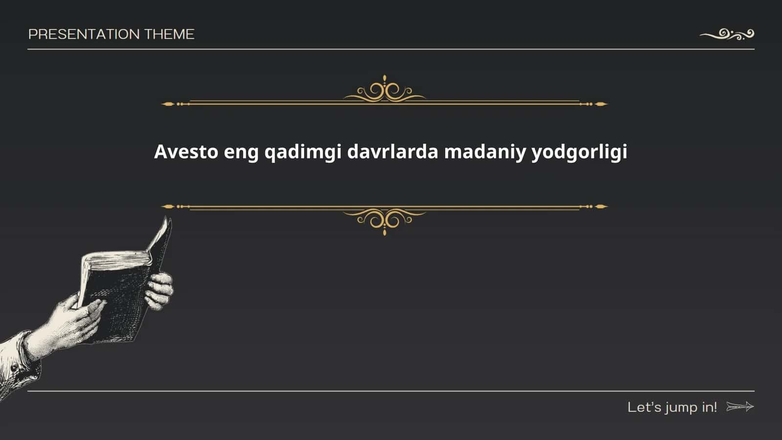 Avesto eng qadimgi davrlarda madaniy yodgorligi