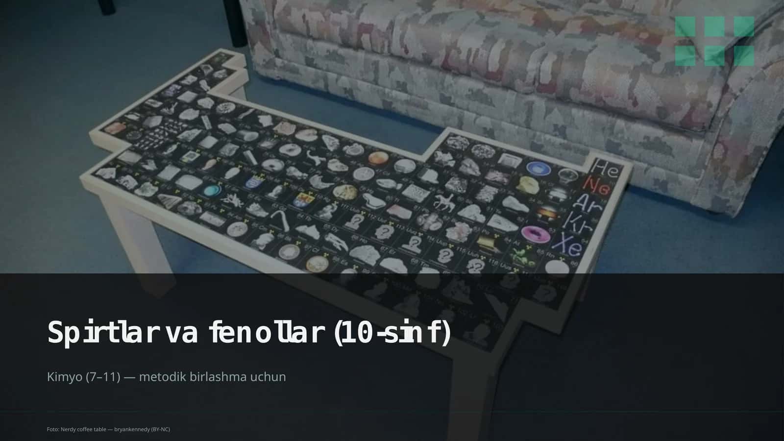 Spirtlar va fenollar (10-sinf)