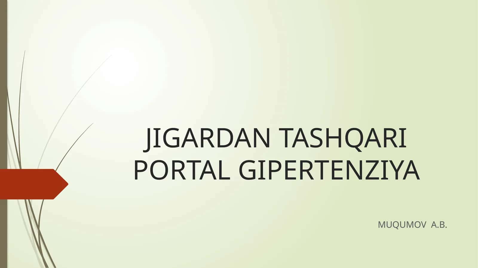 PORTAL GIPERTENZIYA