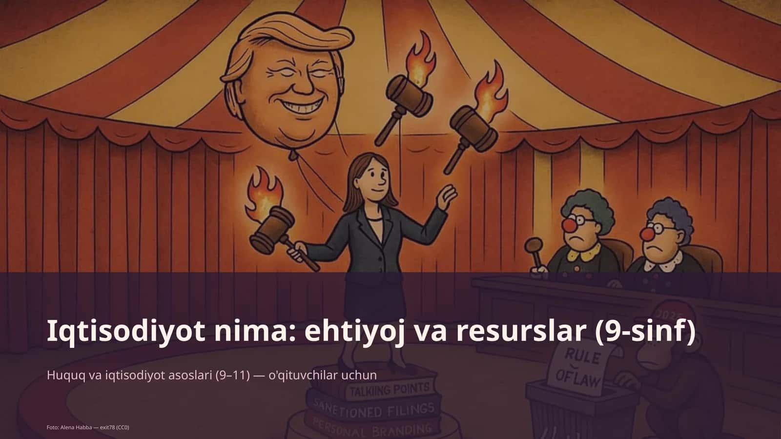 Iqtisodiyot nima: ehtiyoj va resurslar (9-sinf)