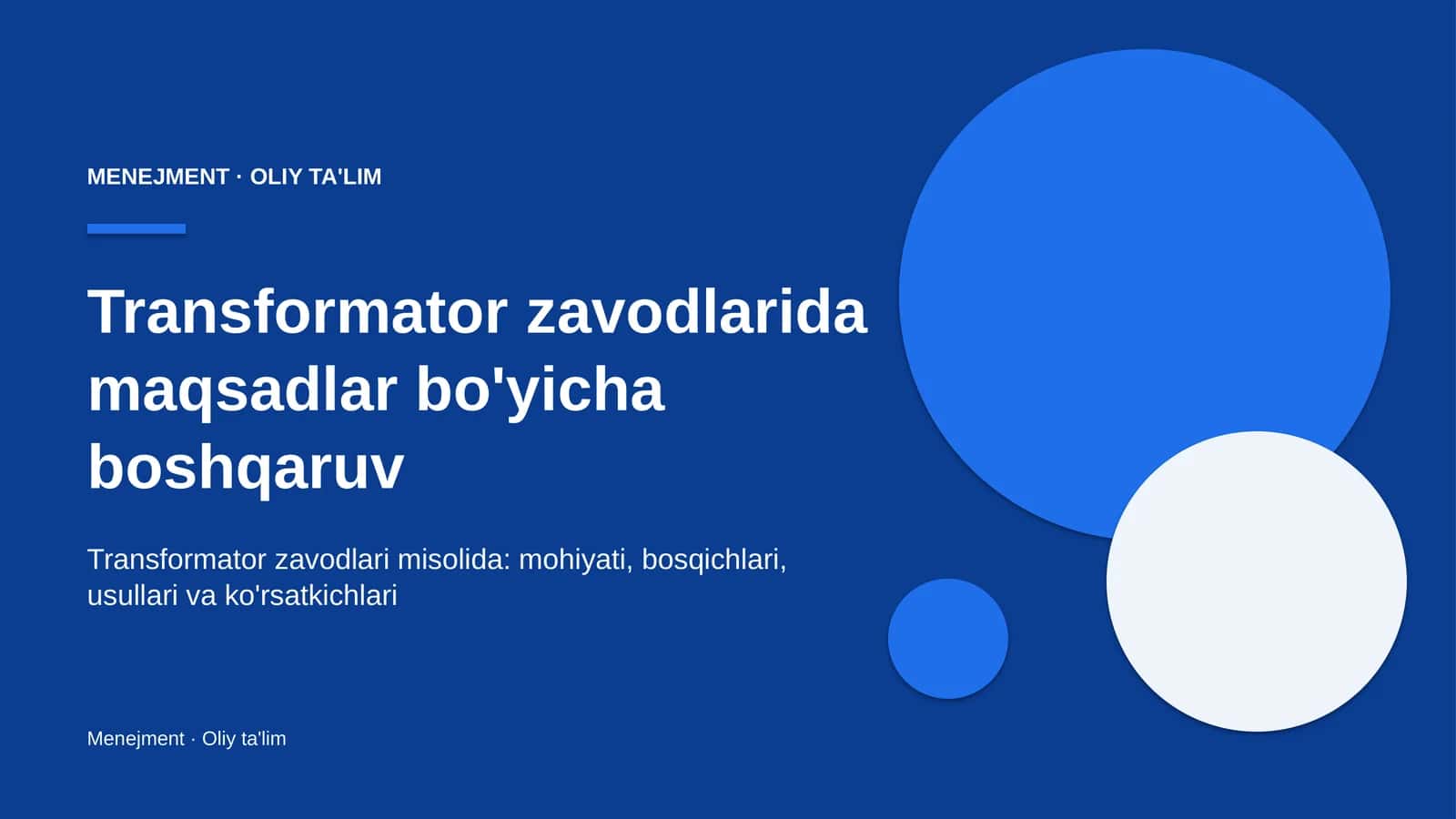 transformator zavodlarida maqsadlar bo'yicha boshqaruv 9473