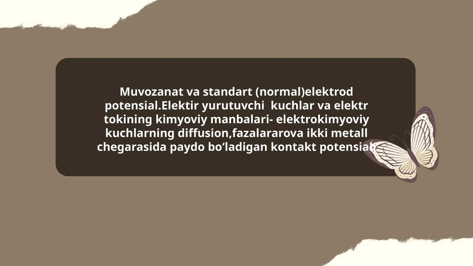 Elektrokimyoviy kuchlar
