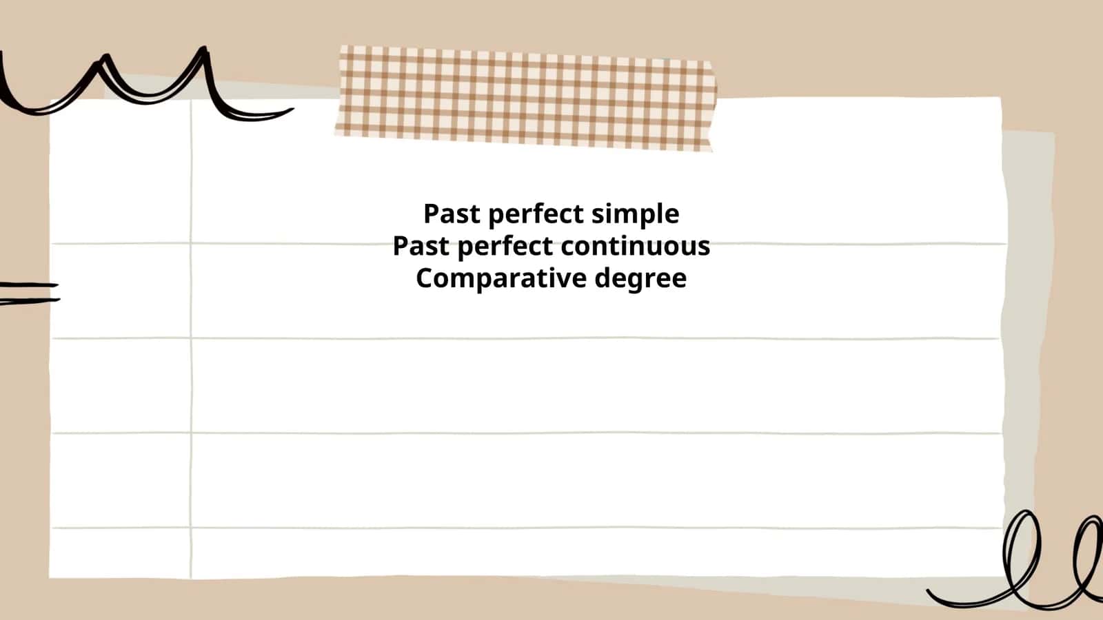 Past Perfect Simple va Uning Ishlatilishi