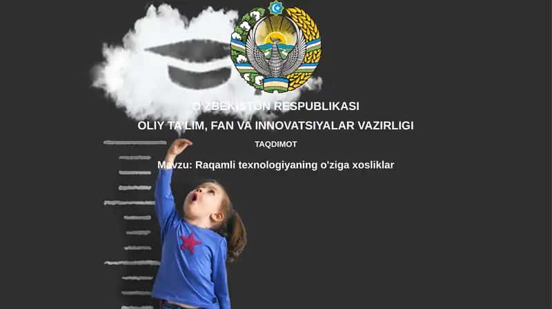 Raqamlitexnologiyaningo'zigaxosliklar