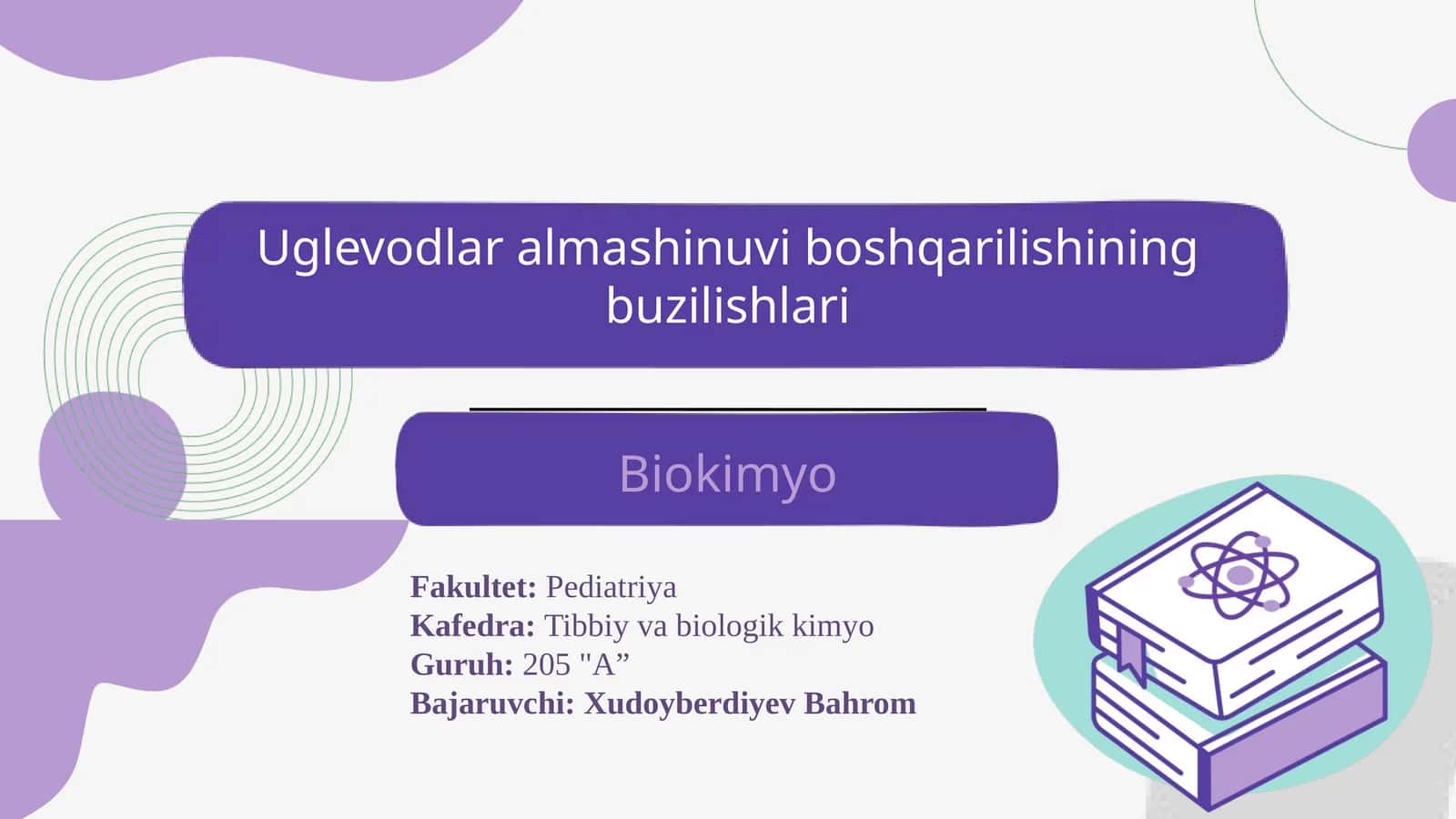 Uglevodlar almashinuvining buzilishlari