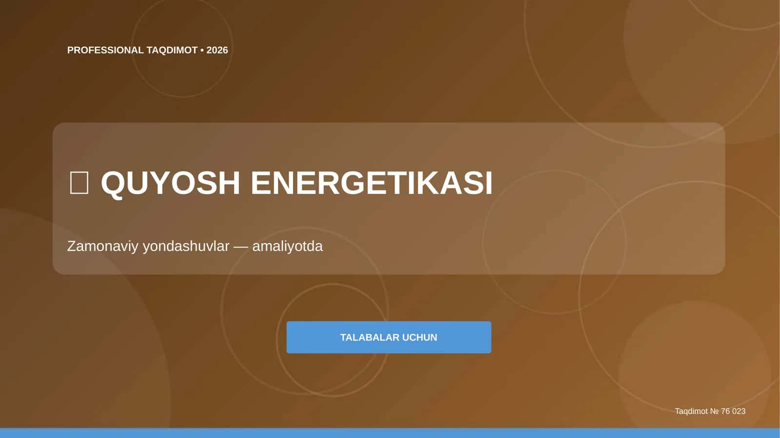 QUYOSH ENERGETIKASI