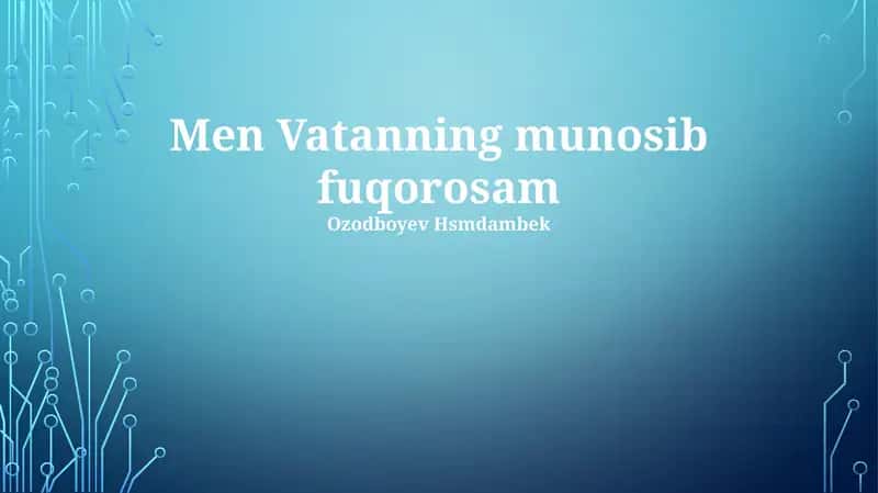 Vatanparvarlik ruhim