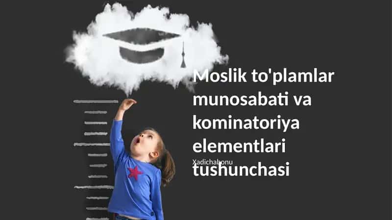 Kombinatorikaning elementlari