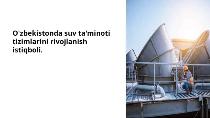 Suv ta'minoti tizimlarini modernizatsiya