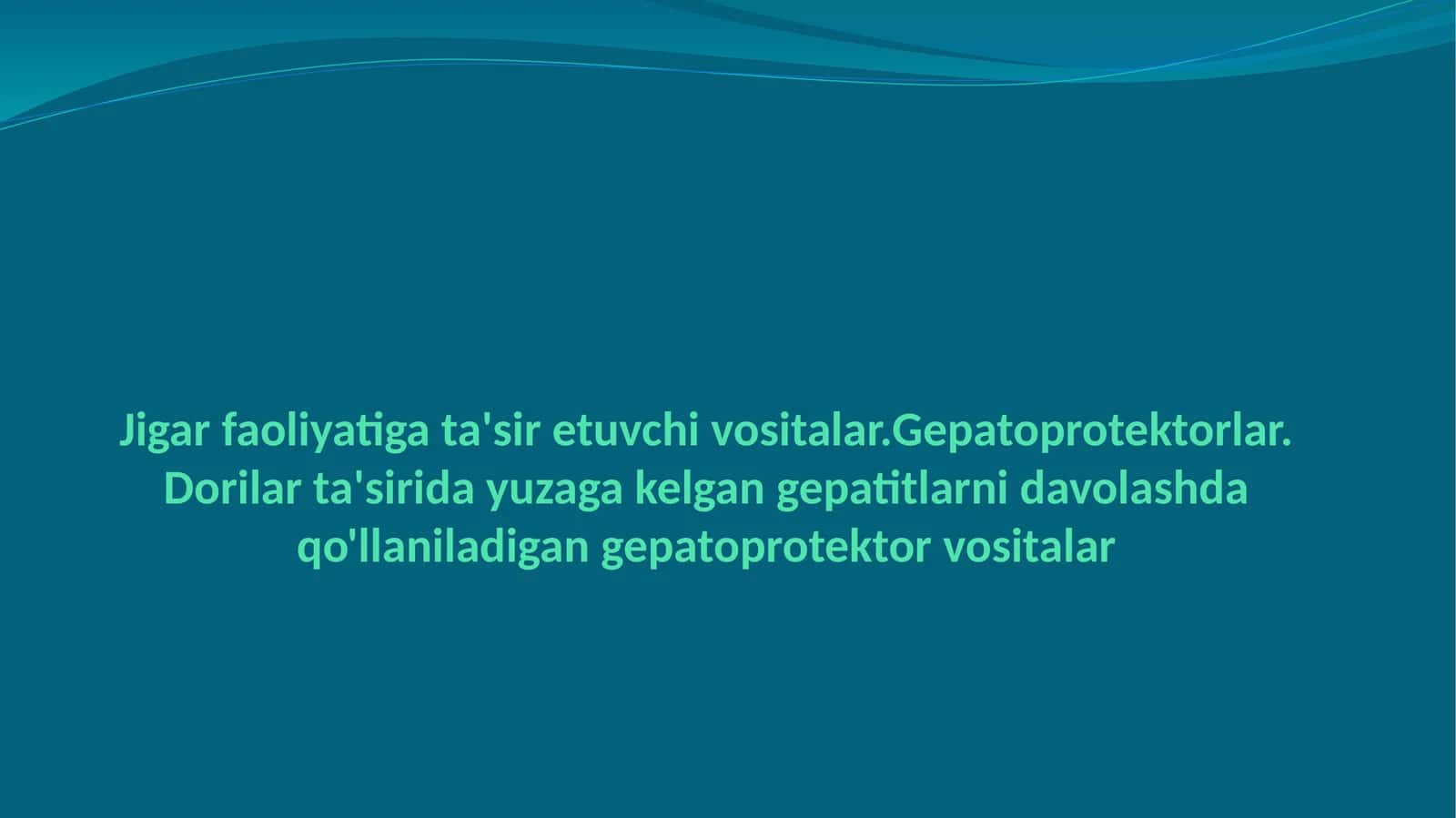 Gepatotrop dorilar