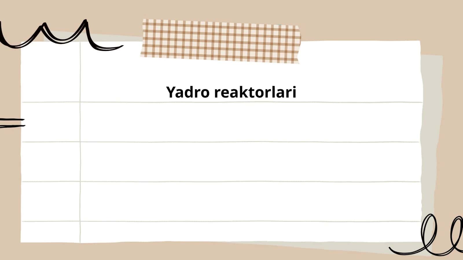 Yadro reaktorlari