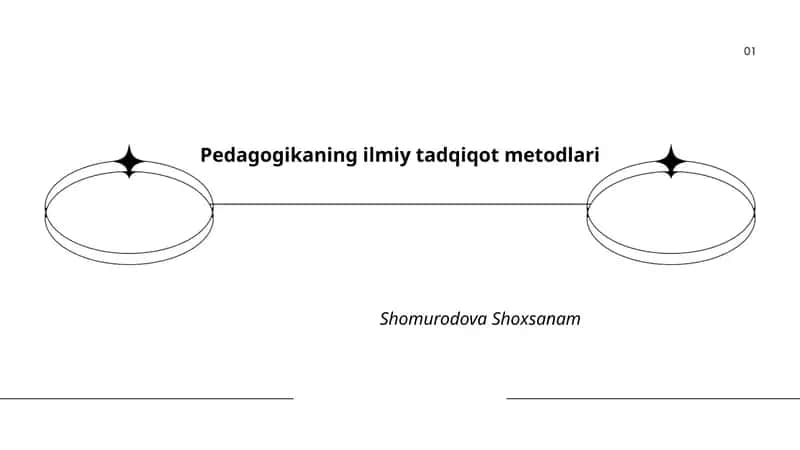 Pedagogikaning ilmiy tadqiqot metodlari