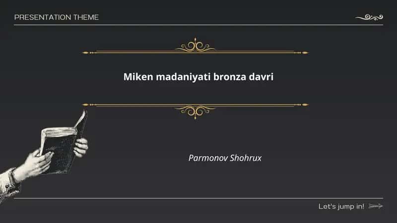 Miken madaniyati bronza davri
