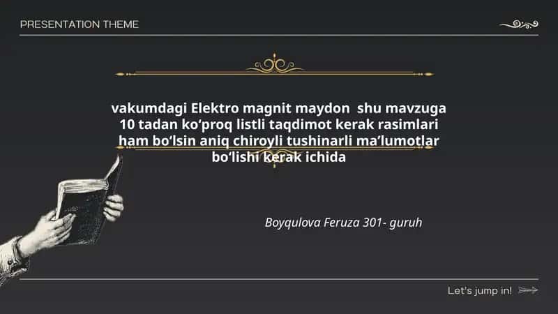 Elektro magnit maydon