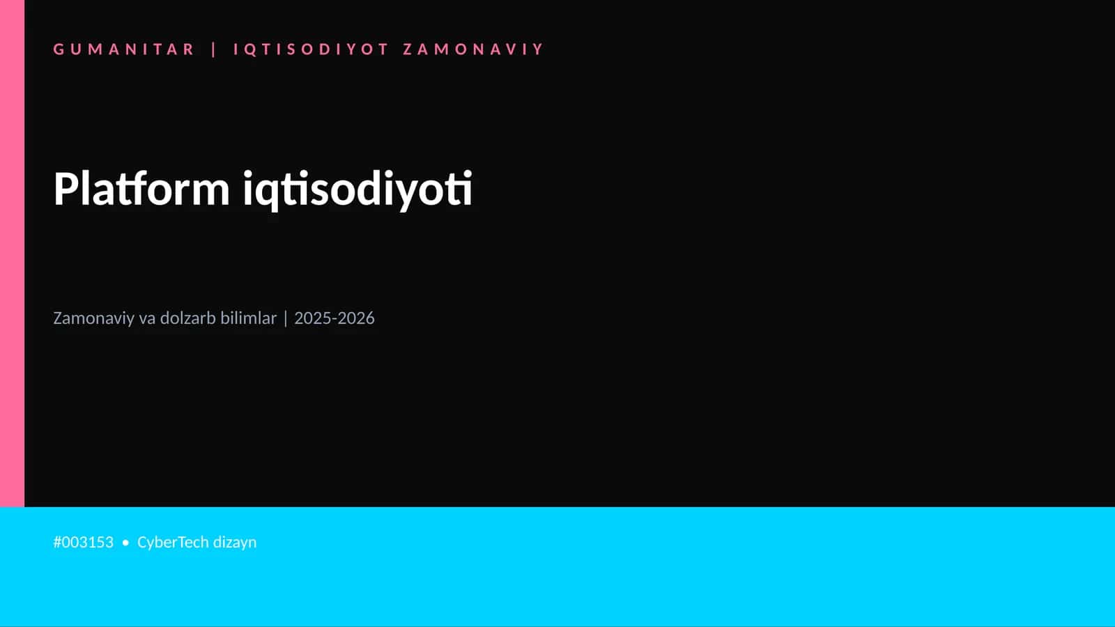 Platform iqtisodiyoti