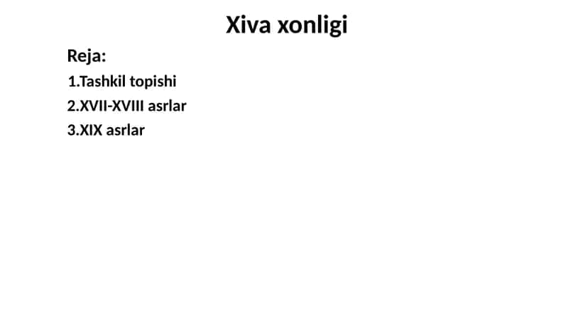 Xiva xonligi
