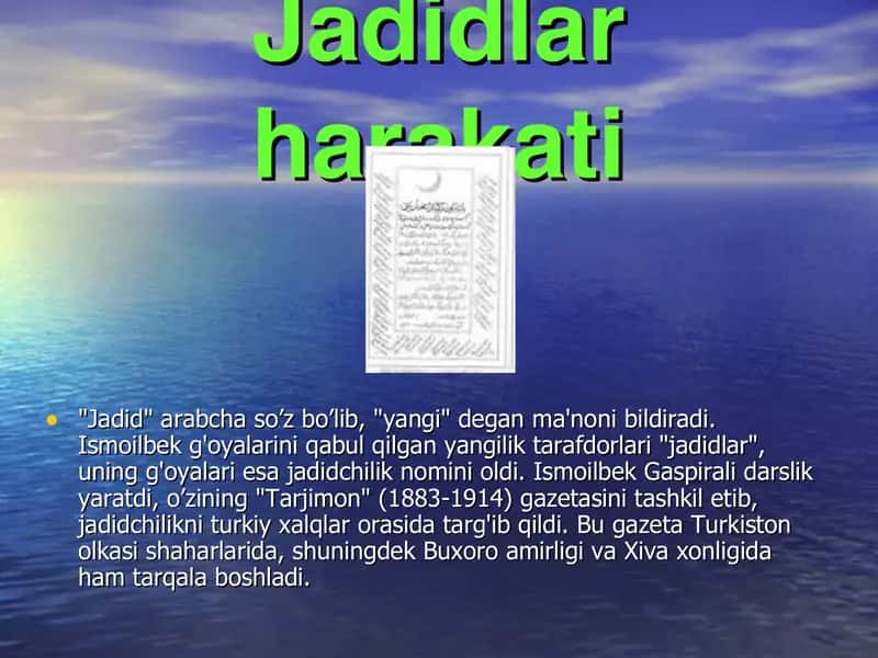 Jadidlarharakati